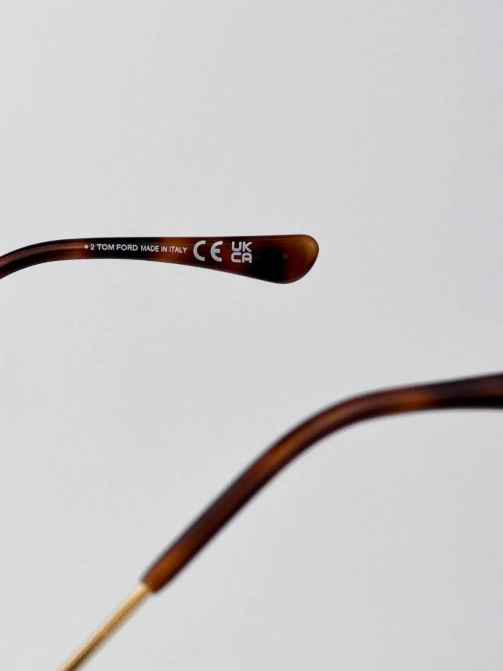 Tom Ford Women’s Eyeglasses Gold Oversized Square FT6048-B 030 NEW AUTHENTIC